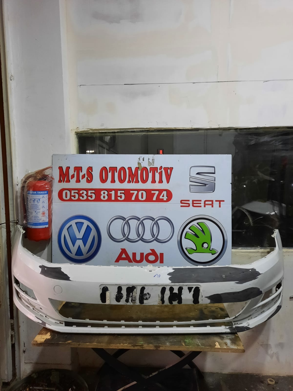 Volkswagen golf 7 ön tampon 2013-2017